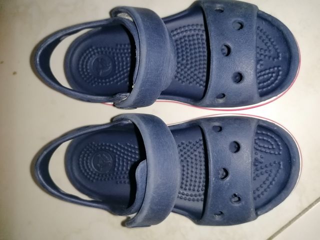 Sandali Crocs bimbo C8 blu