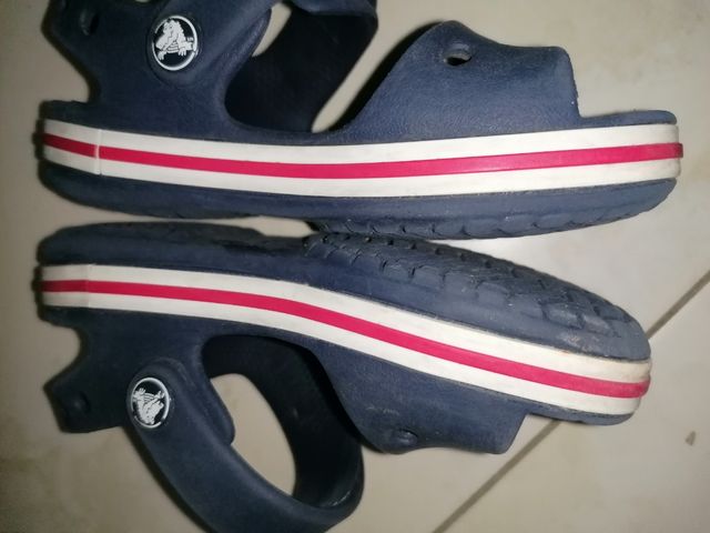 Sandali Crocs bimbo C8 blu