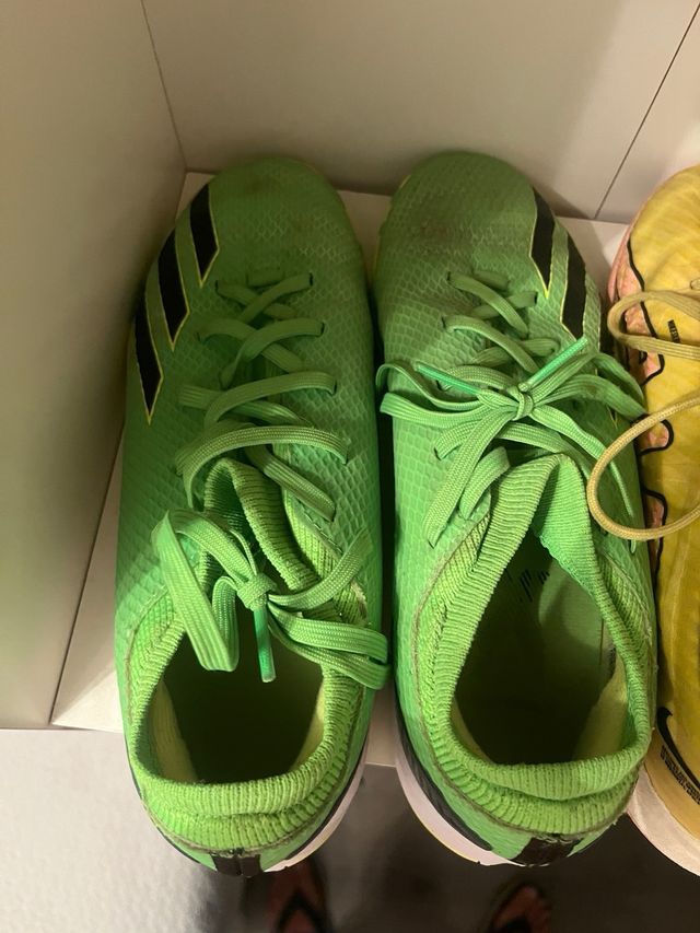 Zapatillas Nike fútbol sala - Rosa y Amarilla negr