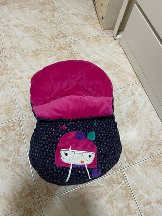 Saco Tuc Tuc bebé invierno rosa