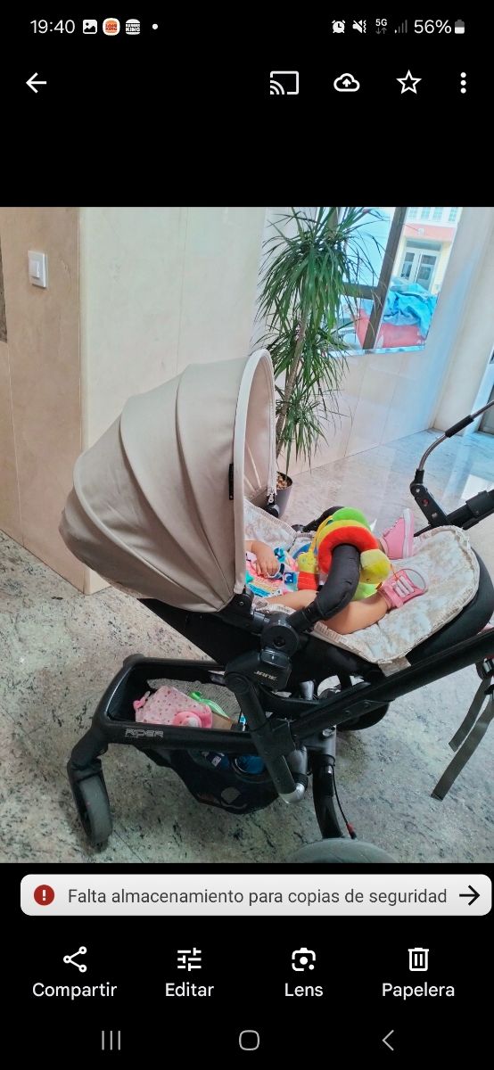 Coche bebé Jane completo 3 piezas