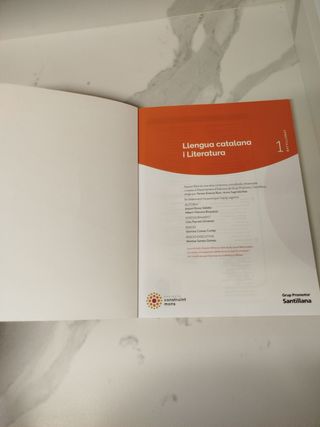 LIBRO CATALAN 1 BACHILLERATO 