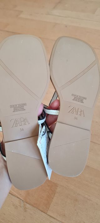 Sandalias Zara nuevas sin estrenar 