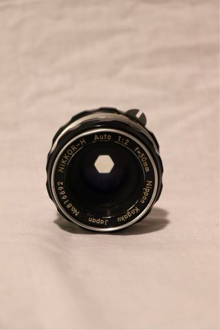 Objetivo Nikon Nikkor-H Auto 50mm f/2