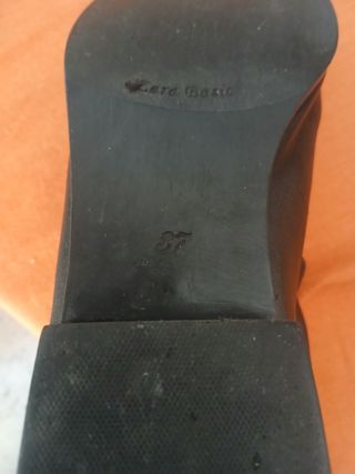Botas altas Zara mujer 37 negras