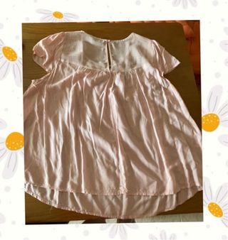 Blusa Mango rosa clara
