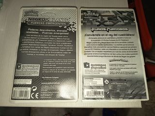 Pokémon 2 Mazos Blister XY & Blanco y Negro