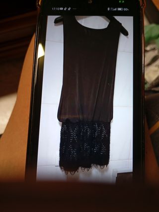 Vestido negro elegante