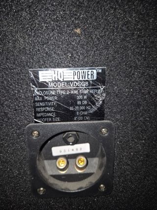 Equipo música KONG Amplificador Altavoces