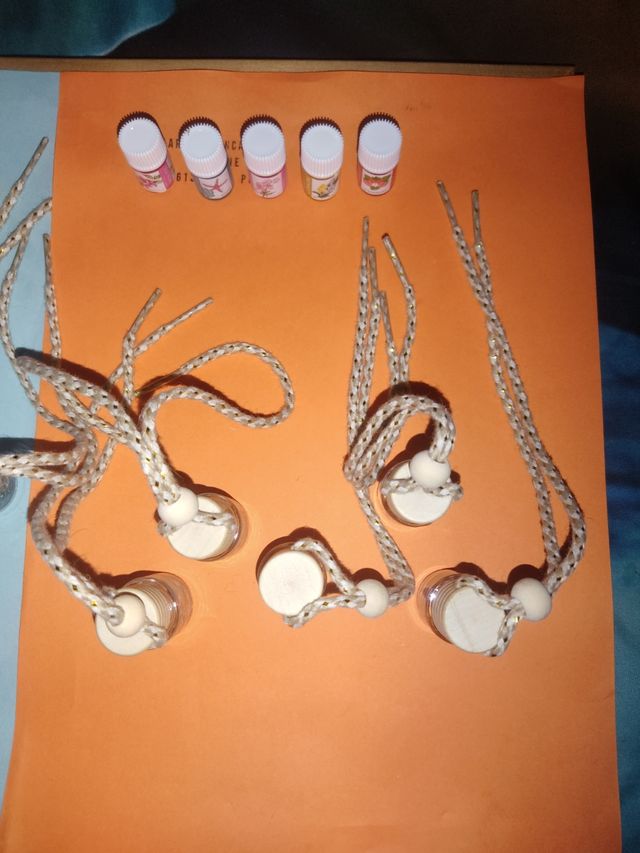 10 Ambientadores coche con diseños floreados 3€