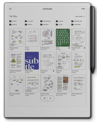 reMarkable Paper Pro -libreta digital CON TECLADO