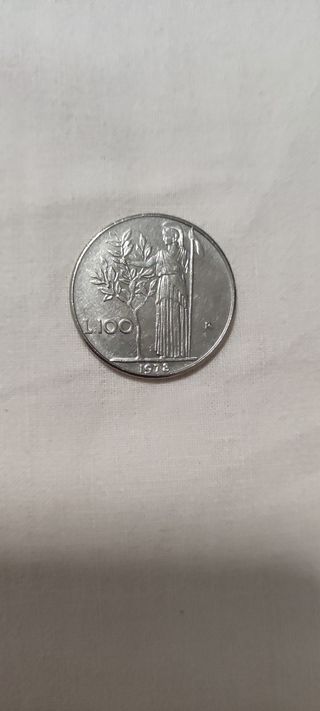Moneta 100 Lire Italia 1978