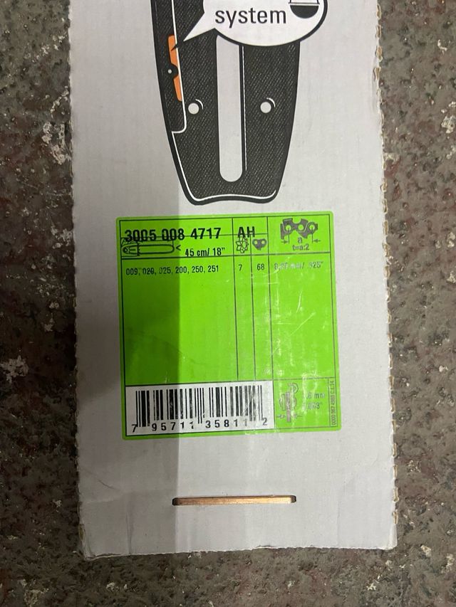 Espada Stihl 3005 008 4717