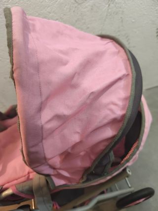 Cochecito bebé Urba rosa