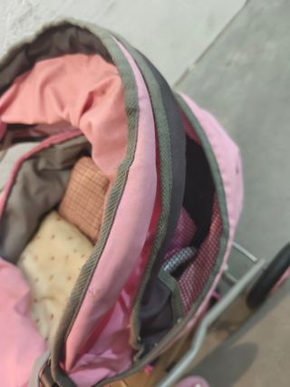 Cochecito bebé Urba rosa
