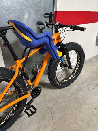 Silla portabebe bici