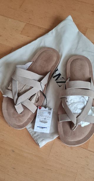 Sandalias hombre Zara nuevas sin estrenar 
