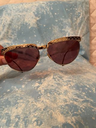 Occhiali da sole Byblos vintage oro
