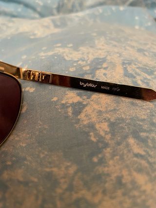 Occhiali da sole Byblos vintage oro