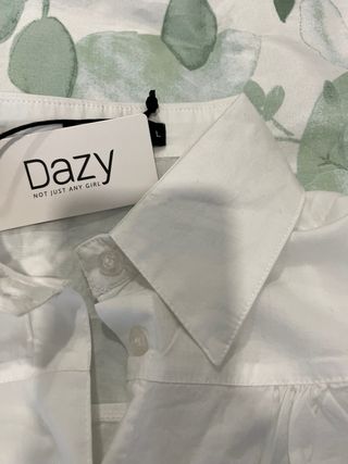 Body camisa Dazy blanco - L