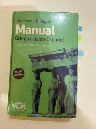 Diccionario Manual Griego. Griego clásico-Españ...