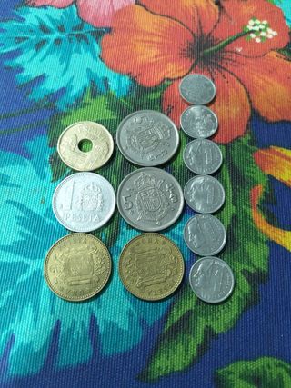 Monedas España 1975-1987