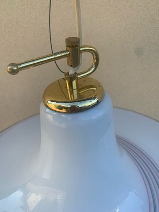 Grande lampadario in vetro di Murano vintage