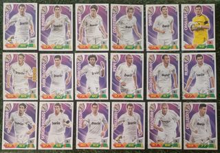 Lote de 18 cromos Adrenalyn XL 2011-12 Real Madrid