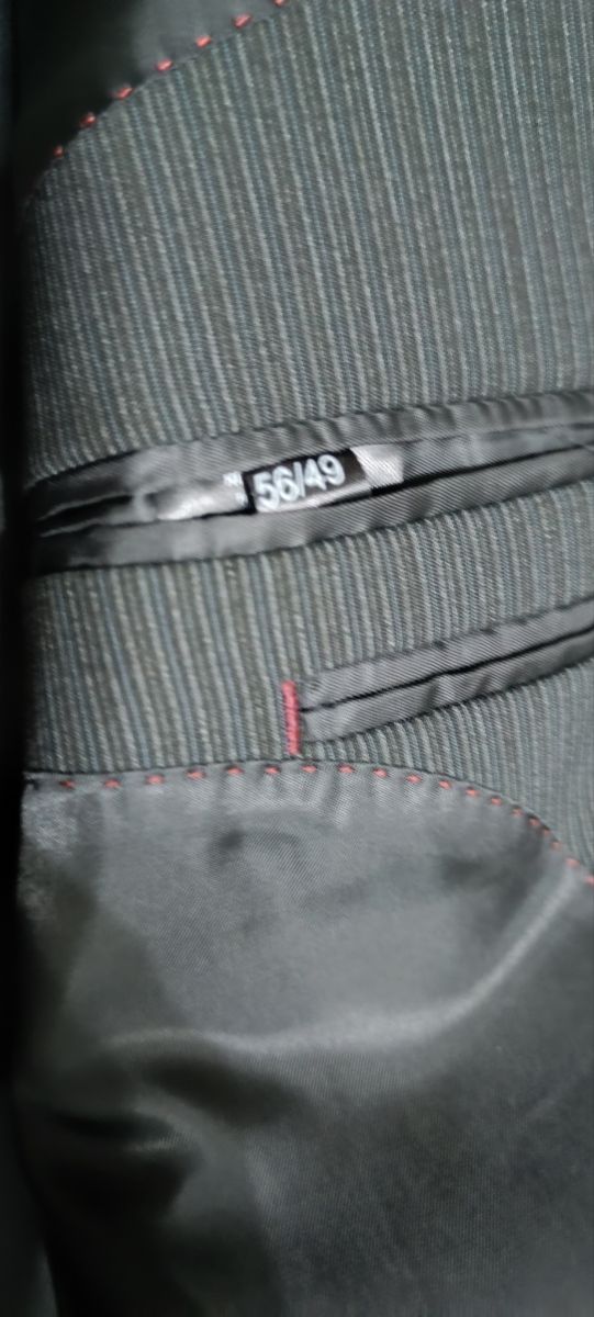 Chaqueta negra hombre vestir