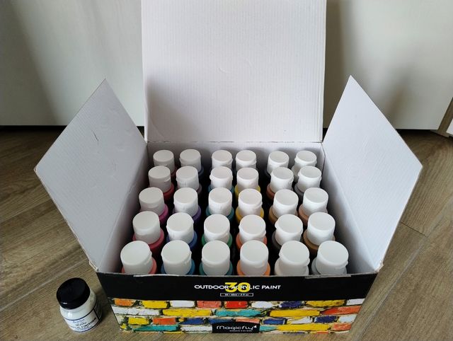30 colori acrilici MagicFly esterni
