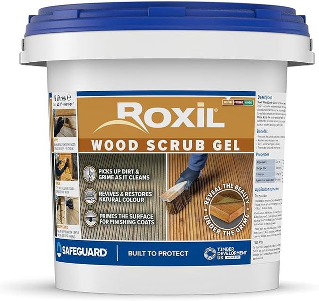 Gel limpiador Roxil para madera (5L)