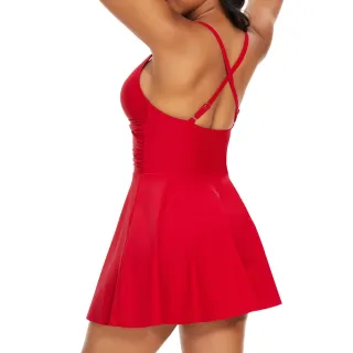 Costume intero rosso SHAPERIN