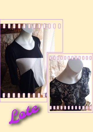 Lote 2 camisetas Talla S-M