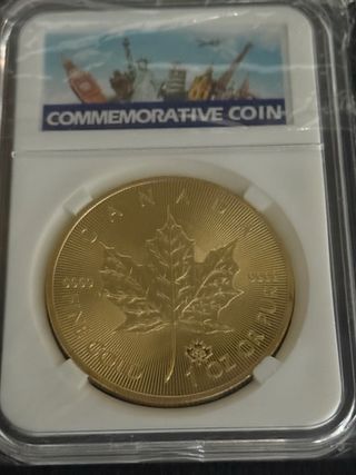 Moneda no  Oro Canadá Queen Elizabeth II