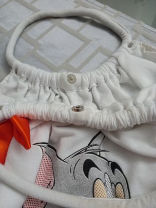 Borsa Tom & Jerry in tessuto