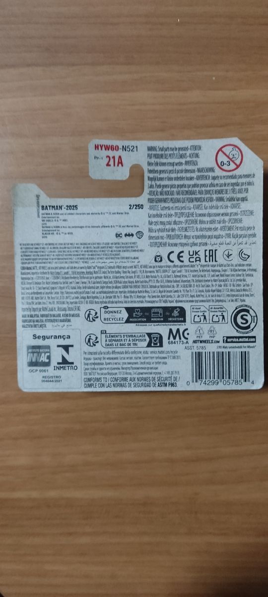 Hot Wheels Batman e Robin Batmobile 