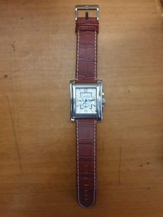 Reloj Cartier - Marrón y Plata