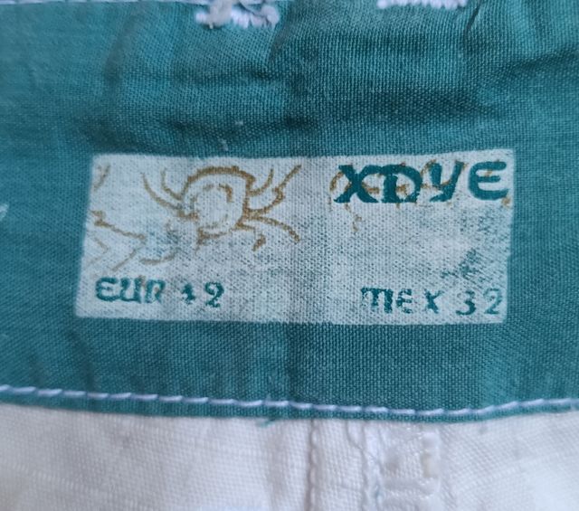 Pantalón convertible XDYE blanco - T.L