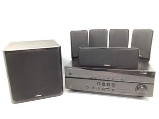 conjunto home cinema yamaha ns-swp20