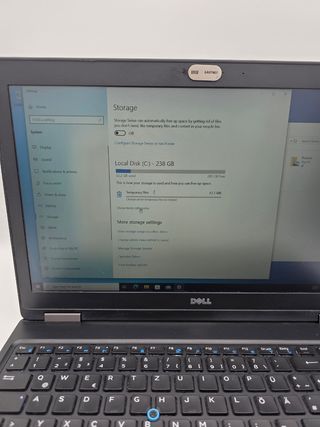 Portátil DELL Latitude 5580 i5 8Gb RAM 256 SSD