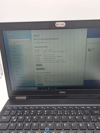 Portátil DELL Latitude 5580 i5 8Gb RAM 256 SSD