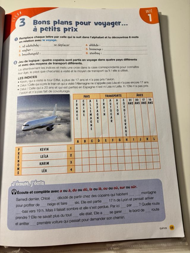 CLUB PARACHUTE 4 PACK CAHIER D'EXERCICES