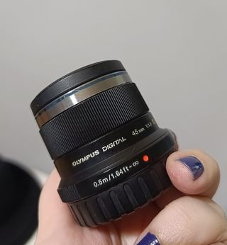 Objetivo Olympus 45mm f/1.8 M.Zuiko