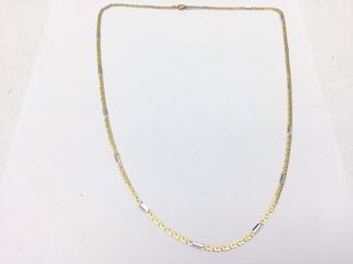 cadena oro 18k 30cm