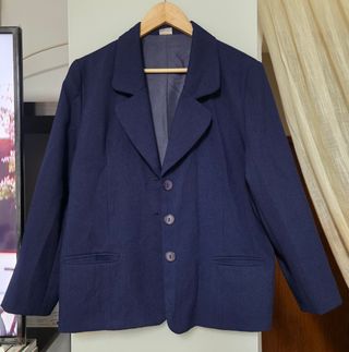 Blazer azul mujer - talla XXXL.
