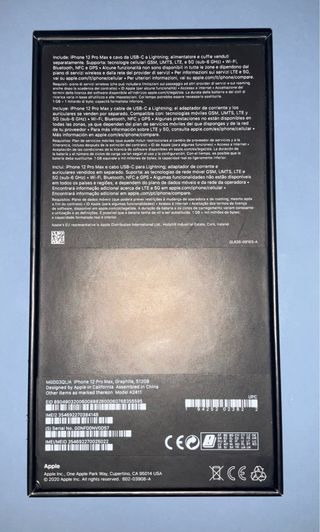 iPhone 12 Pro Max Gris Espacial