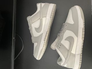 Nike Dunk grises y blancas - Talla 43