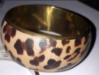Pulsera vintage leopardo