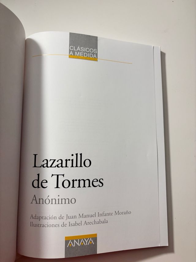 Lazarillo de Tormes (Clasicos a Medida.) (Spani...