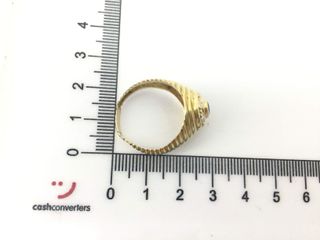 anillo oro 18k con piedra con diamante
